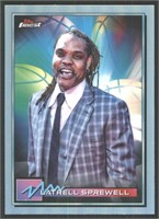 Shiny Parallel Latrell Sprewell Golden State Warri