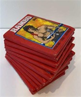 +(10) Wax Packs of 1985 Rambo Unopened
