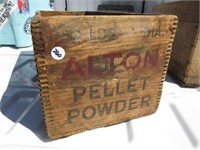 Alton, IL Blasting Powder Wooden Crate - Box