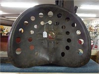 Stamped  pressed steel tractor seat