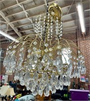 CRYSTAL PRISM CHANDELIER (365 PRISMS)