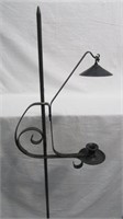 Early Blacksmith made Candle Lamp