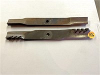 (2) Sets of 25 Inch Lawn Mower Blades