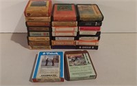 Lot Of 8-Track Tapes Incl. Pink Floyd & Scorpions