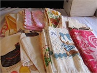20 NOS DISH TOWELS AND CLOTHES WITH ORIGINAL TAGS
