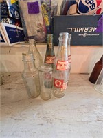 Vintage glass bottles, OK Diet Mt. Olive, IL