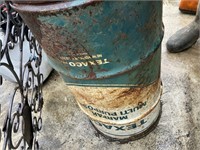 Texaco Grease / oil barrel