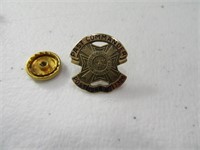10kt Gold 1946/47 Post Commander Pin 2.6g