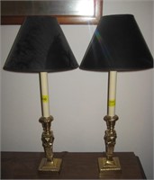 Pair of 24" Table Lamps
