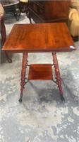 Square Center Table with Ball & Claw Feet