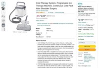 B2873  Programable Ice Therapy Machine