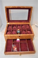 Beautiful Jewelry Box. Watch Included