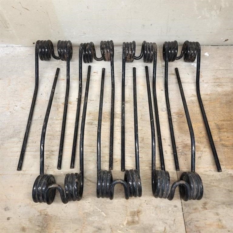 Unused: 7 HD Black Rake Teeth