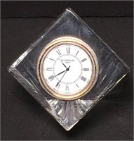 Waterford Crystal Desk Clock