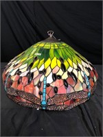 Stained/Painted Glass Chandelier