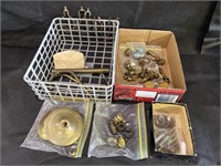 VTG Brass Lamp Parts & More