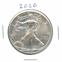 2020 U.S. American Silver Eagle $1 - 1 oz Fine