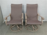 2x The Bid Tropitone Synthetic Wicker Patio Chair