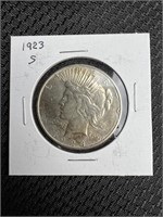 1923-S Peace Dollar