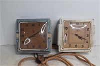 (2) Antique Kitchen Clocks
