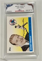 2007 Topps Mickey Mantle Card