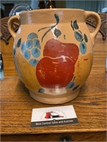 Hand painted USA pot