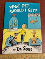 Dr.Seuss-What Pet Should I Get?-Book