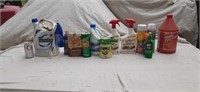 Household and Lawn and Garden chemicals including
