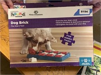 dog brick toy for treats for a dog rm1