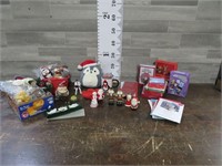 CHRISTMAS S&P SHAKERS / ORNAMENTS / CARDS