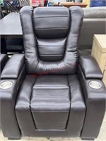 New miles home theater electric recliner MSRP 899