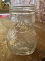 Vintage Jar Man Boy Shaped Jar