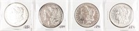 Coin 4 U.S. Morgan Silver Dollars 1882, 84, 96