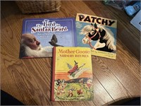 Mother Goose Rhymes, Patchy & Santa Books