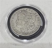 1888 O  Morgan Silver $1 Dollar Coin