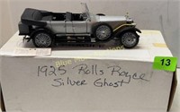 1925 Die Cast Rolls Royce Silver Ghost 1:24 scale