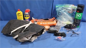 Spray Adhesive Black Rhino Nitrile Gloves, Tape