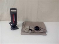 Intex full-size air mattress and hand pump