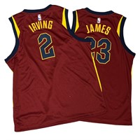 Nike NBA Jerseys - James #23 and Irving #2 - SZ L