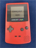 Nintendo Game boy Color, comes on, no games