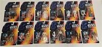 (12 Different) 1995 Star Wars POTF Figures