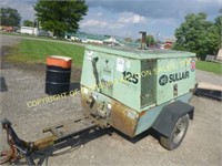 SULLAIR SINGLE AXLE TOWABLE AIR COMPRESSOR