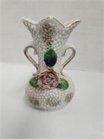 Vintage Hobnail Mini Vase Japan
