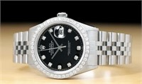 Rolex Men Datejust Diamond Watch 1.60 Cts