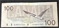 Canada 1988 100 Dollar Bill