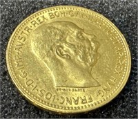 1915 20 Corona Gold Coin!