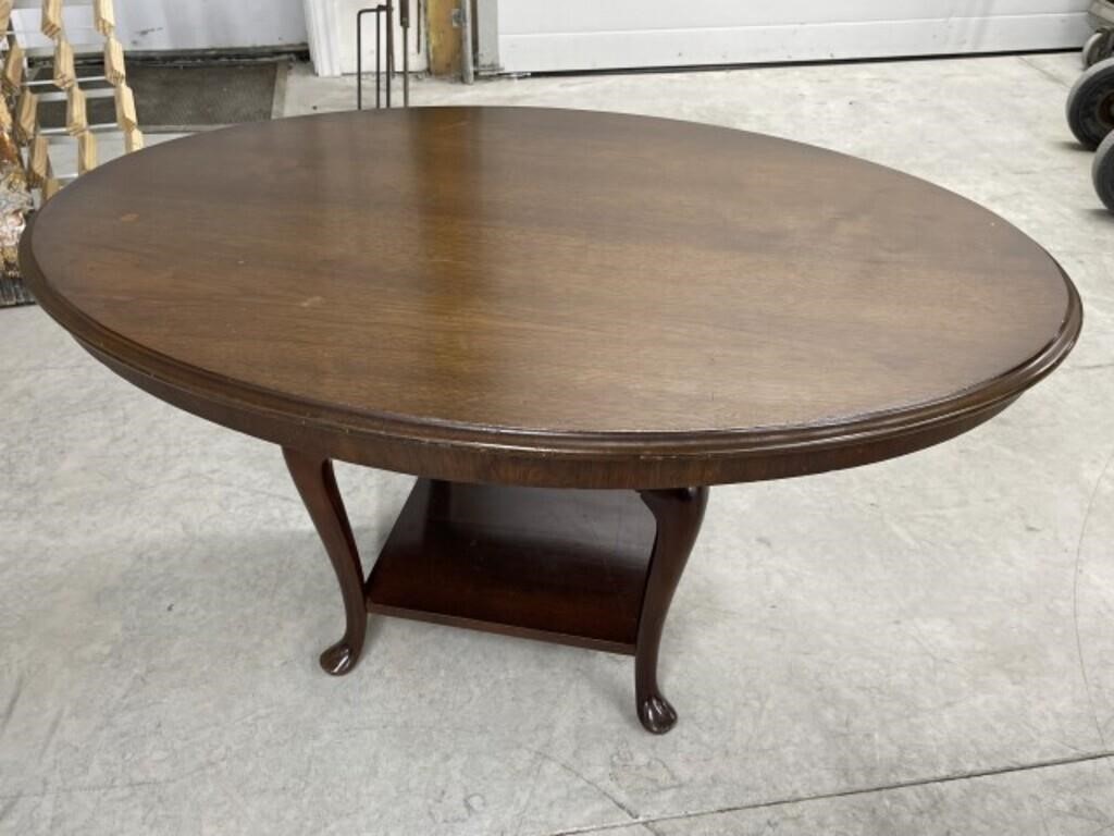 Oval Coffee Table 48 X 33 X 22 " Tall