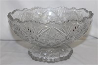 A Pressed Glass Bowl