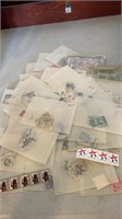Lot of Miscellaneous old used stamps