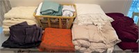 Linens Lot-Throw,Fabric,Blankets etc